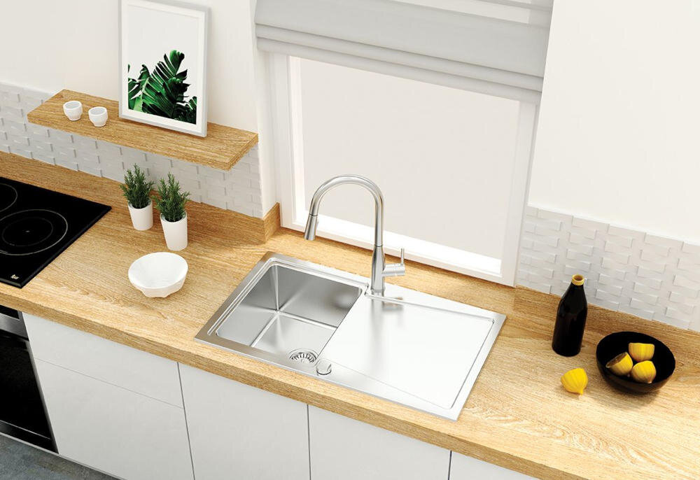 DEANTE Lukrecja BDH 072M aerator napowietrzanie strumień elastyczna wylewka wyciągana słuchawka komfort napowietrzony deszczowy