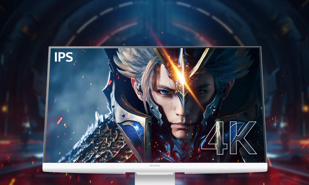 Monitor LG UltraGear 32G810SA-W.AEU 31.5 3840x2160px IPS 144Hz 1 ms [GTG] kadr z gry oznaczenie 4K IPS kąty widzenia 178 stopni wysoka rozdzielczość