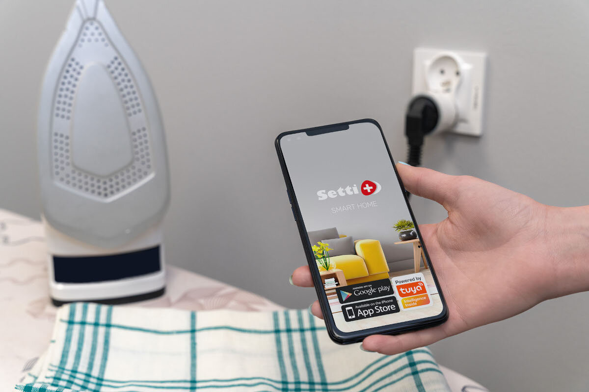 Gniazdko SETTI+ SP401M Wi-Fi Matter harmonogram pracy automatyczne włączanie