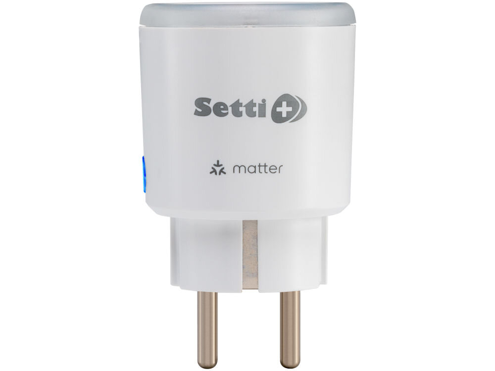 Gniazdko SETTI+ SP401M Wi-Fi Matter Inteligentne gniazdko smart home kontrola oszczędność wygoda