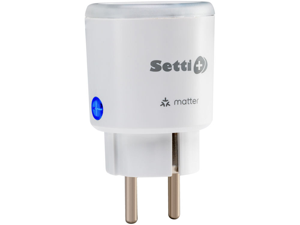 Gniazdko SETTI+ SP401M Wi-Fi Matter sterowanie głosowe z asystentem