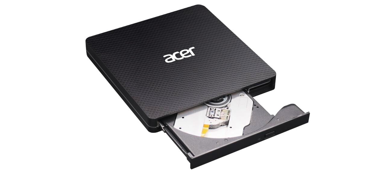 Napęd ACER GP.ODD11.001 Czarny Kompatybilny z Windows i MacOS

