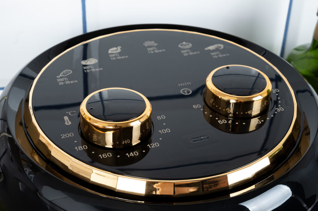 Frytkownica beztłuszczowa ELDOM FR35 Fritto wydajna komfortowa frytki mięso pojemność regulacja temperatura ustawienia zakres moc