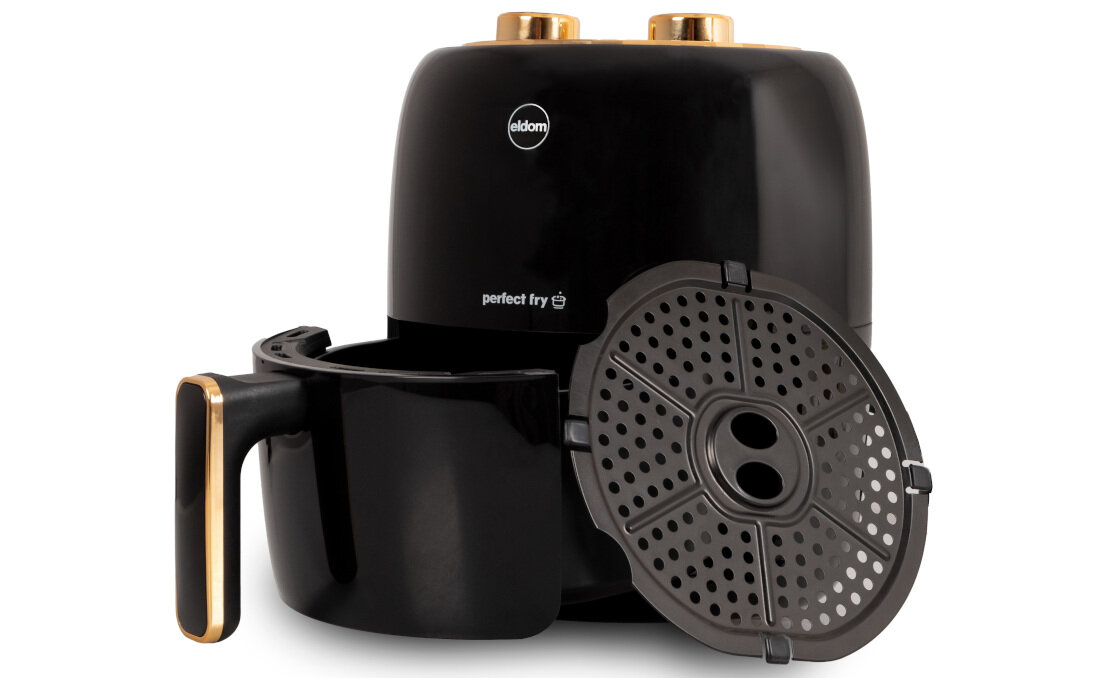 Frytkownica beztłuszczowa ELDOM FR35 Fritto zestaw akcesoria komplet wyposazenie