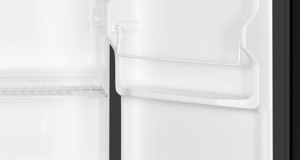 LODÓWKA SMITH&BROWN SFTTF-411-BE3 przegrody półki butelki bezpieczne przechowywanie puszki soki napoje