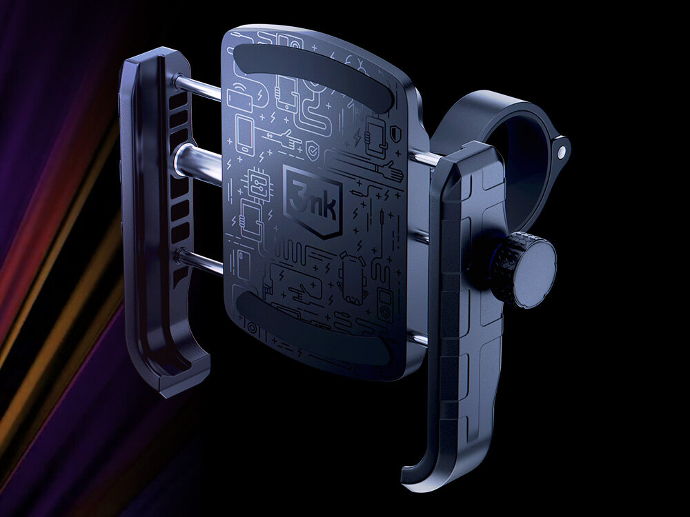 Uchwyt na telefon do roweru 3MK Steel Bike Holder dostep wykonanie stabilnosc