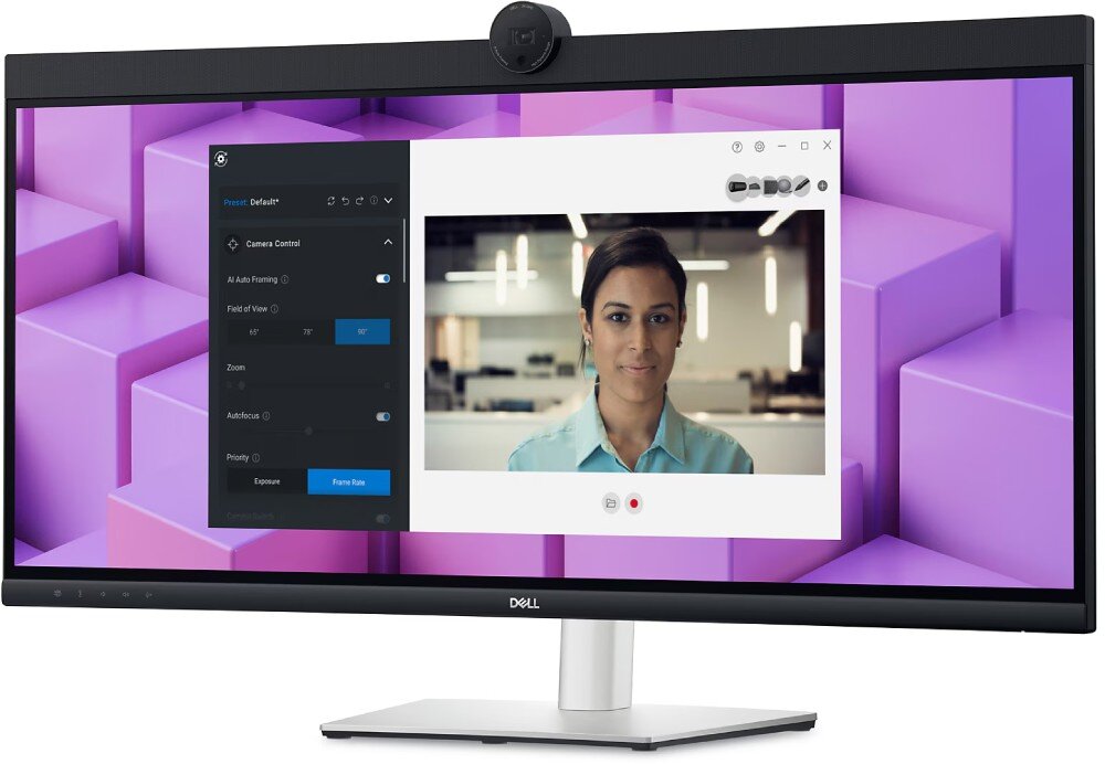 Monitor DELL P3424WEB 34 3440x1440px IPS Curved ekran zakrzywienie przekątna proporcje rozdzielczość matryca kolory