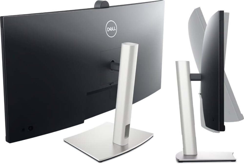 Monitor DELL P3424WEB 34 3440x1440px IPS Curved podstawa regulacja nachylenie wysokość