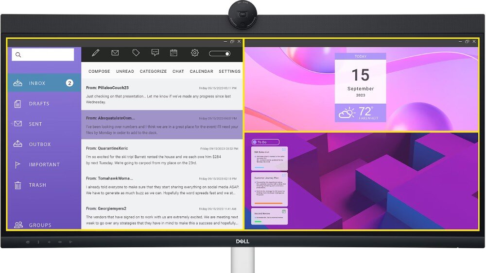 Monitor DELL P3424WEB 34 3440x1440px IPS Curved aplikacje oprogramowanie narzędzia