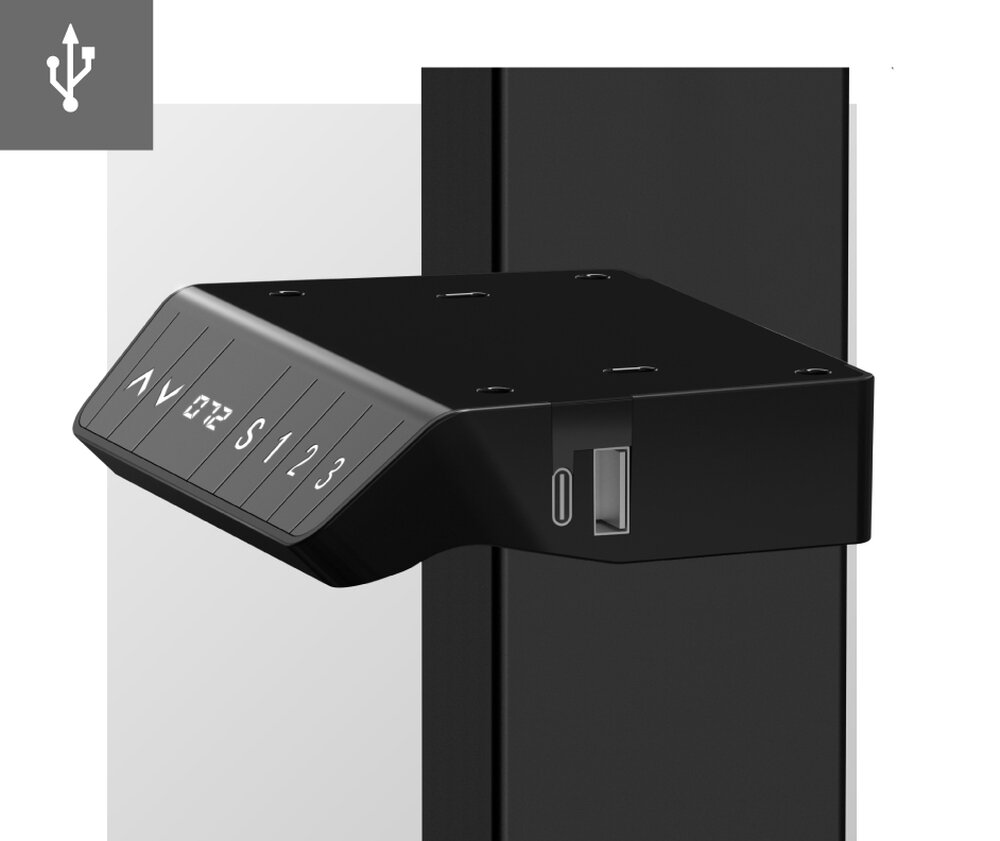 Stelaż biurka MARKADLER Xeno 4.1 stelaż przestrzeń robocza nauka praca gaming panel sterowania LED pamięć ustawień ergonomia silnik szerokość