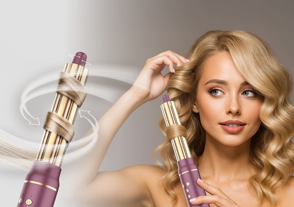 Suszarko-Lokówka do włosów NENO BEAUTY Vio modelowanie loków, wybór kierunku, łatwiejsza stylizacja