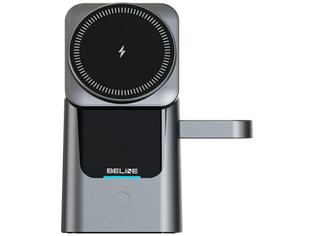 BELINE BE-3IN1 Inteligentne zabezpieczenia przegrzaniem, przepięciem, przeciążeniem i zwarciem trwałego tworzywa - stacja ładująca od przodu