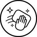 Łatwość czyszczenia - ikonka