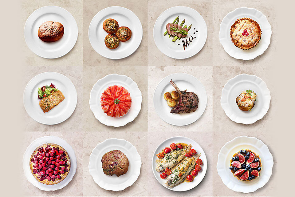 Mikrofala Samsung posiada zaprogramowane przepisy ułatwiające gotowanie