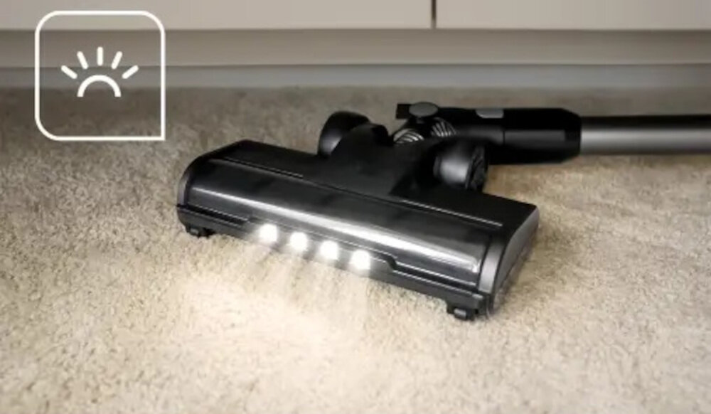 Odkurzacz MOZANO Handy Pro Elektroszczotka TURBO diody LED kurz miejsca sprzątanie