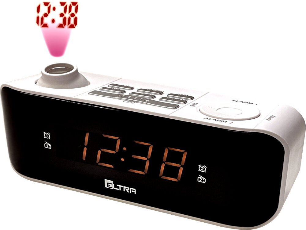 Radiobudzik ELTRA Kasia 203P - zakres sal UKF i średnich
