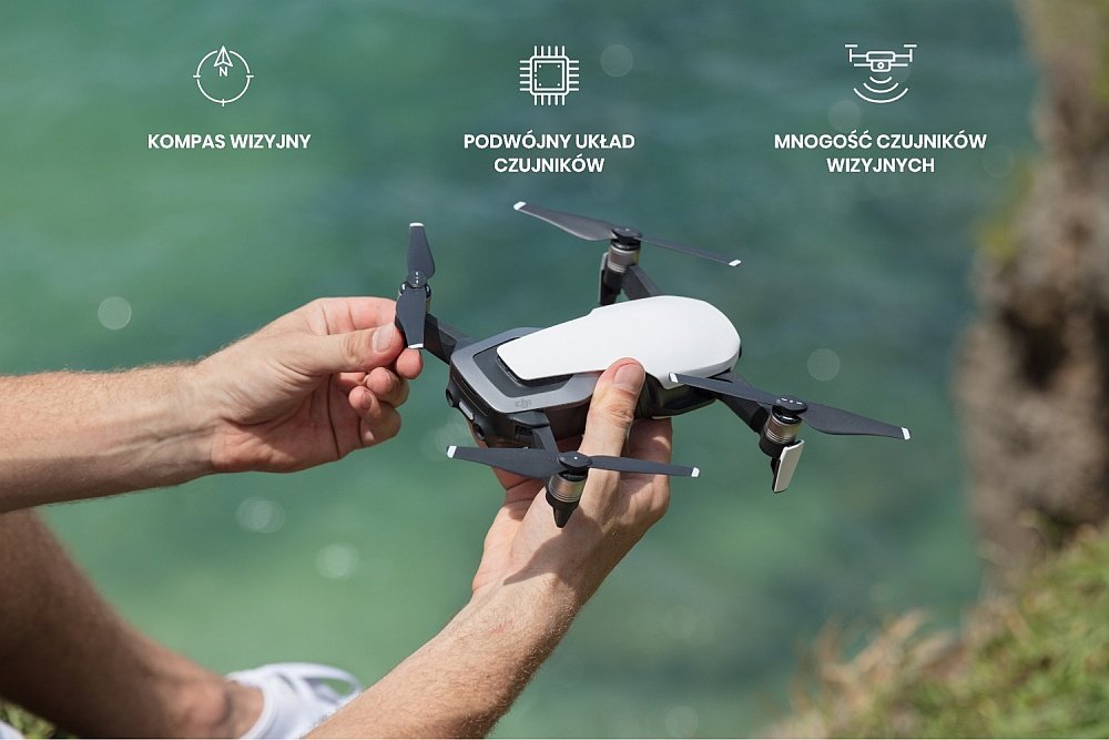 Dron DJI Mavic Air Fly More Combo sterowanie lot kontrola