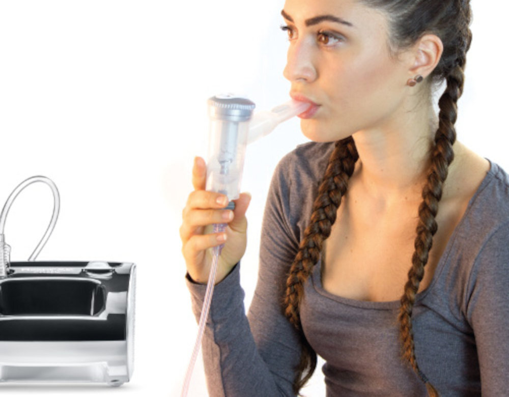 Inhalator nebulizator pneumatyczny FLAEM NUOVA Respir Air Skuteczność terapeutyczna
