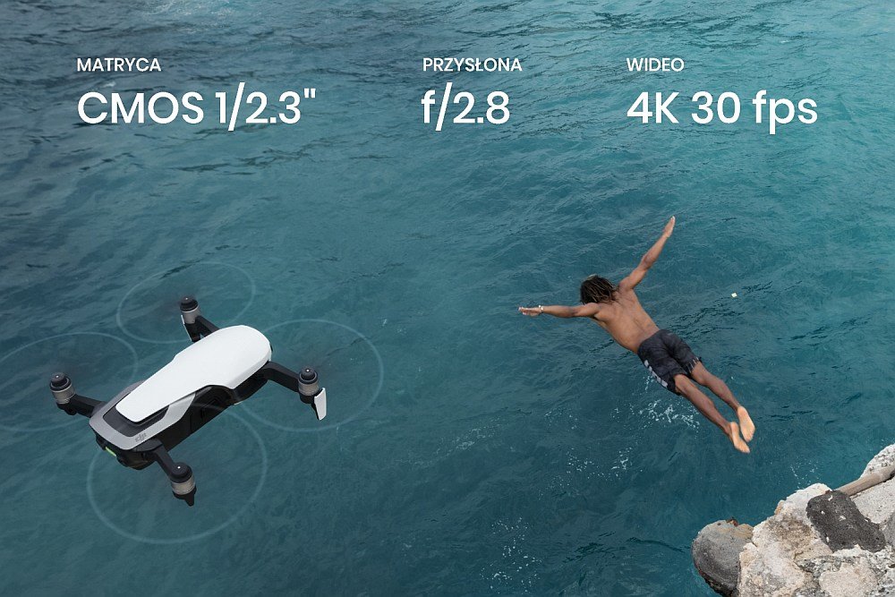 Dron DJI Mavic Air Fly More Combo kamera zdjęcia matryca