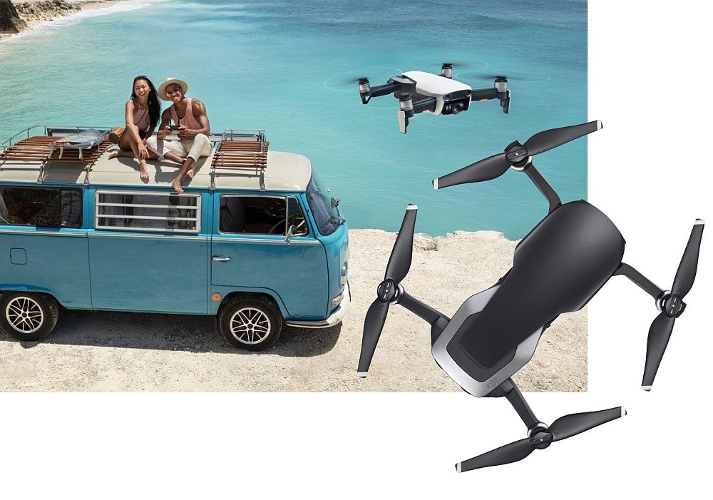 Dron DJI Mavic Air Fly More Combo hdr ekspozycja obraz kolory jakość