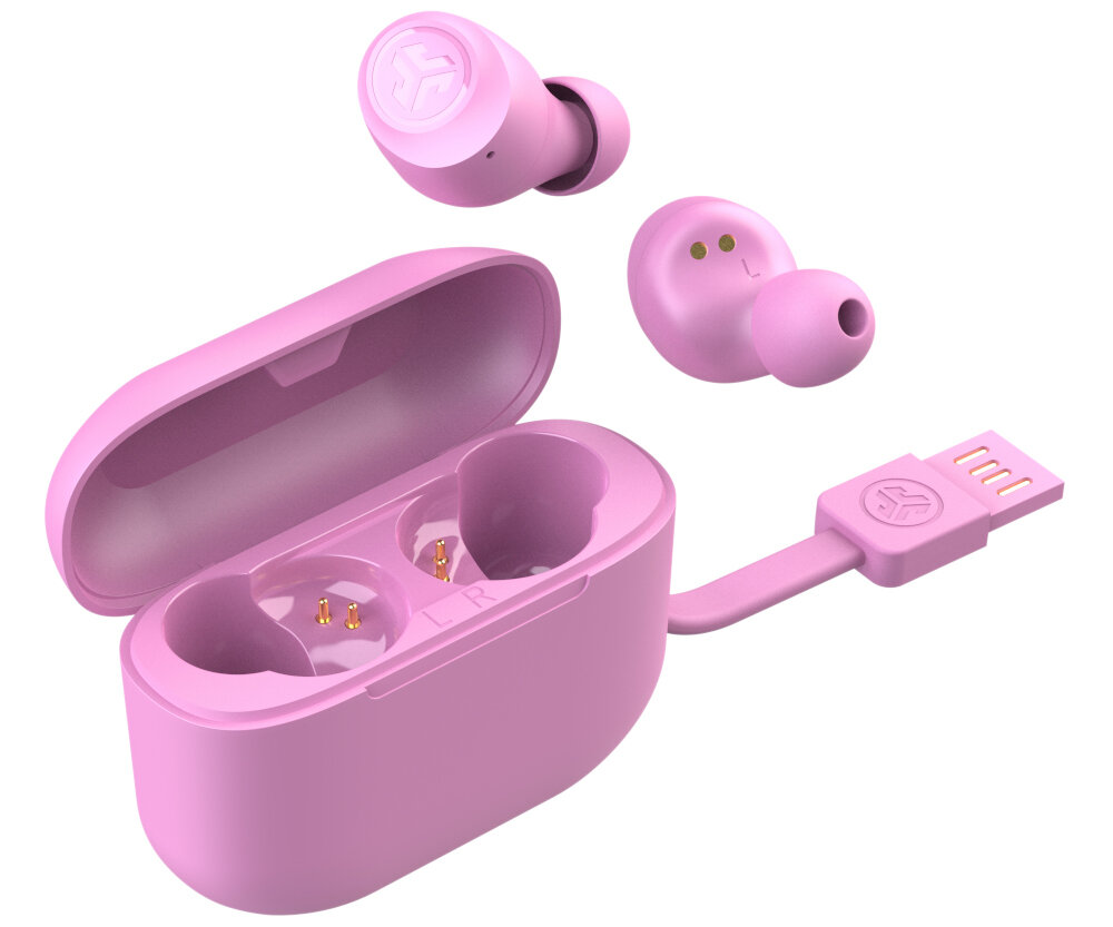 Słuchawki dokanałowe JLAB Go Air POP MINI godziny praca rozgrywka dźwięk EQ3 podwójne łącznie dostosowanie dźwięku zestaw