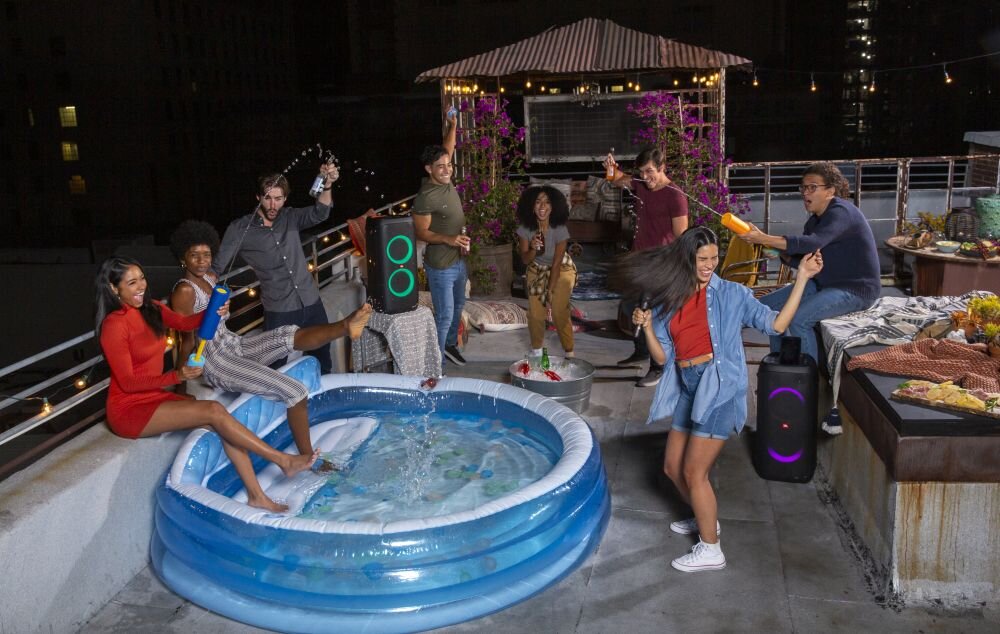 Mikrofon JBL PartyBox Wireless (2 szt.) redukcja halasu zewnatrz