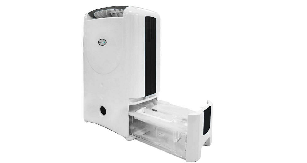 ECOAIR-DD1-Classic-MK5 osuszacz powietrza funkcjonalna praca tryby osuszania powietrza timer regulacja kierunku podmuchu wskaźnik zbiornik woda