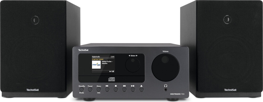 Wieża TECHNISAT DigitRadio 700  - wyświetlacz