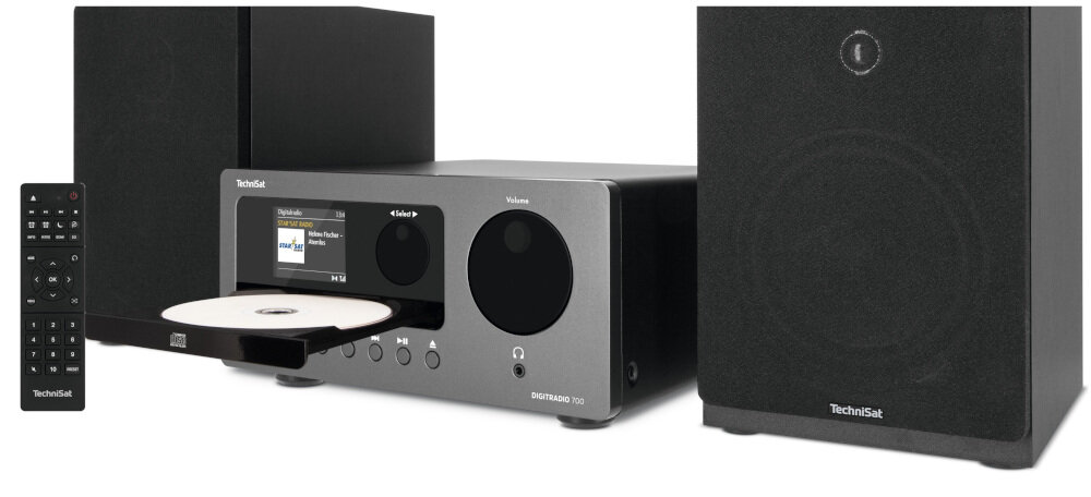 Wieża TECHNISAT DigitRadio 700  - elementy zestaw