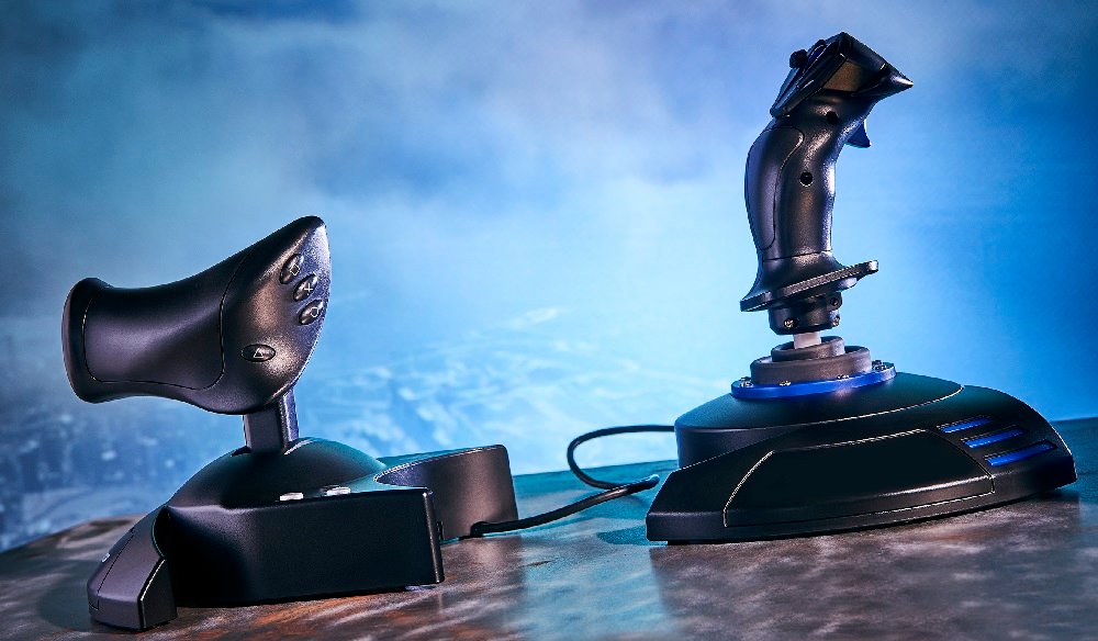 Kontroler THRUSTMASTER T-Flight Hotas 4 (PCPS4) widok 3 ogólny