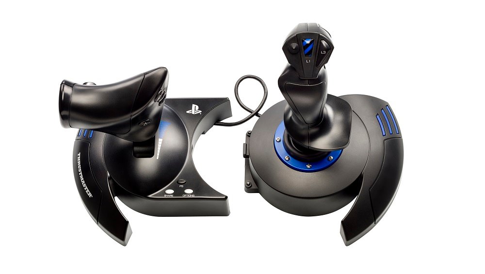 Kontroler THRUSTMASTER T-Flight Hotas 4 (PCPS4) widok 4 dźwignia przepustnicy