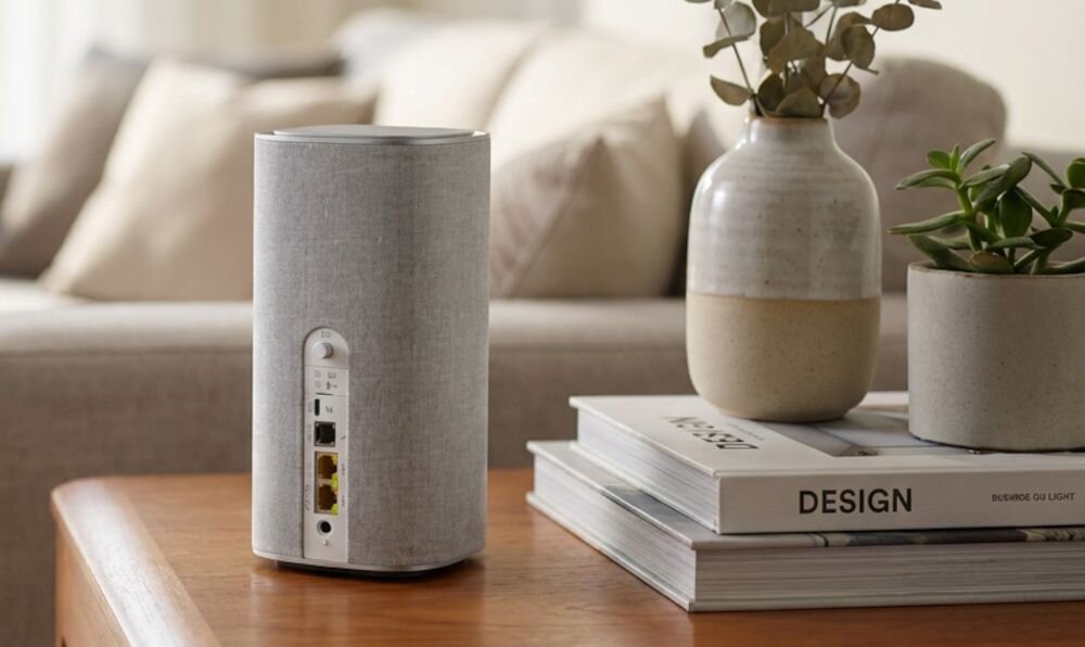 Router ZTE G5 Ultra Style 2.4 / 5 / 6 GHz (TriBand), Wi-Fi Mesh, Gniazdo SIM.