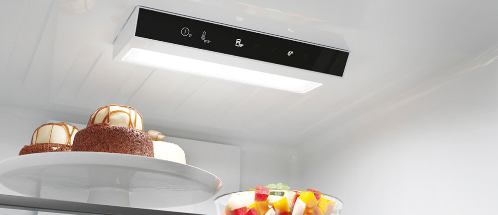 LODÓWKA CANDY CNCQ2T518EW FRESCO Wszystko pod kontrolą panel sterowanie ustawienia funkcje