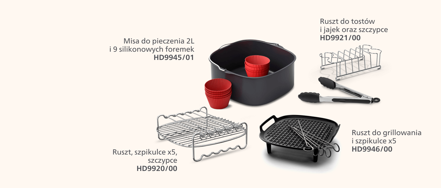 Więcej możliwości z akcesoriami