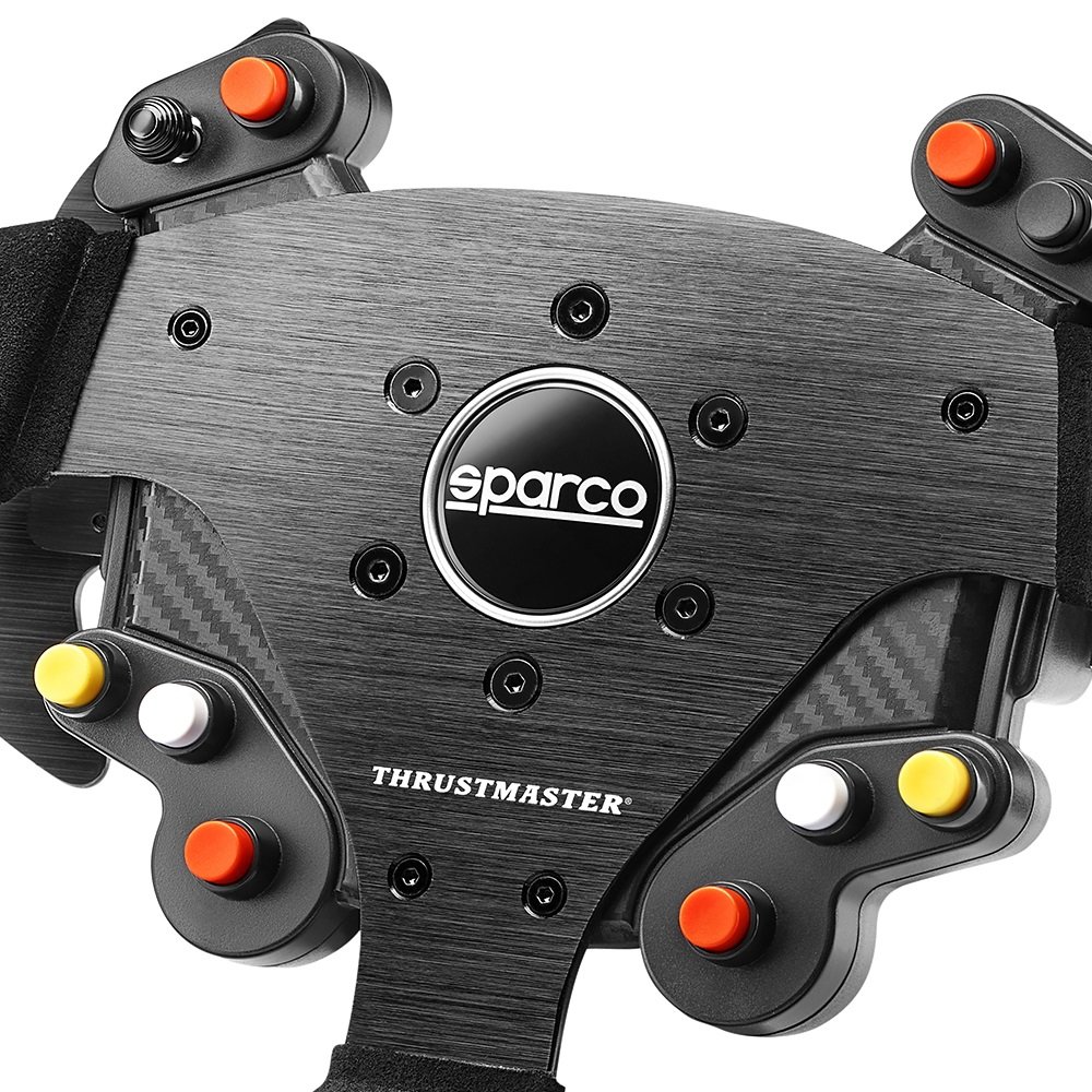 Kontroler THRUSTMASTER Sparco R383 Add On łatwa obsługa zamszowe pokrycie wysoka jakość