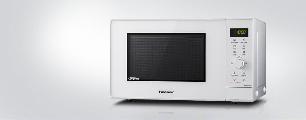 KUCHNIA MIKROFALOWA PANASONIC NN-GD34HWSUG czyszczenie parą Aqua Clean