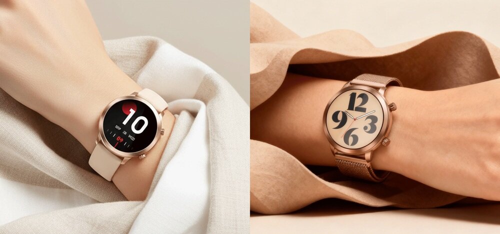 Smartwatch BEMI Zeno AI tarcze zegara personalizacja menu