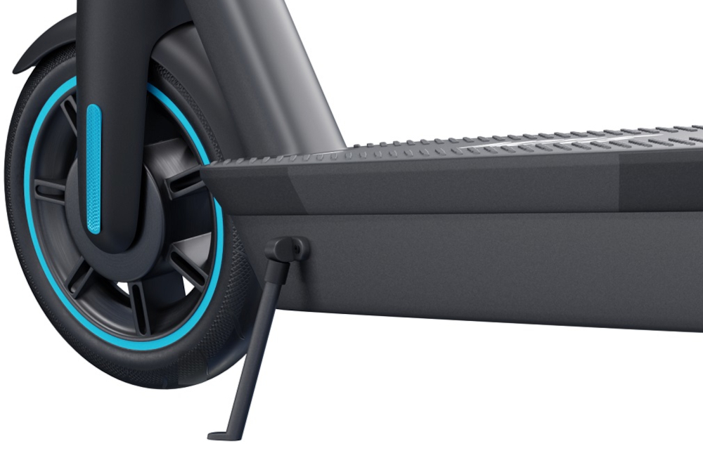 Hulajnoga elektryczna MOTUS Scooty 10 GEN 5 Szary skladana wytrzymala nozka w centralnym punkcie ciezkosci