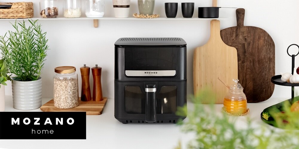 Air Fryer Frytkownica beztłuszczowa MOZANO AirFry Artcook 6.5L wysoka moc, dotykowy panel sterowania, odpowiednia temperatura, sztbki czas nagrzewania, pojemna