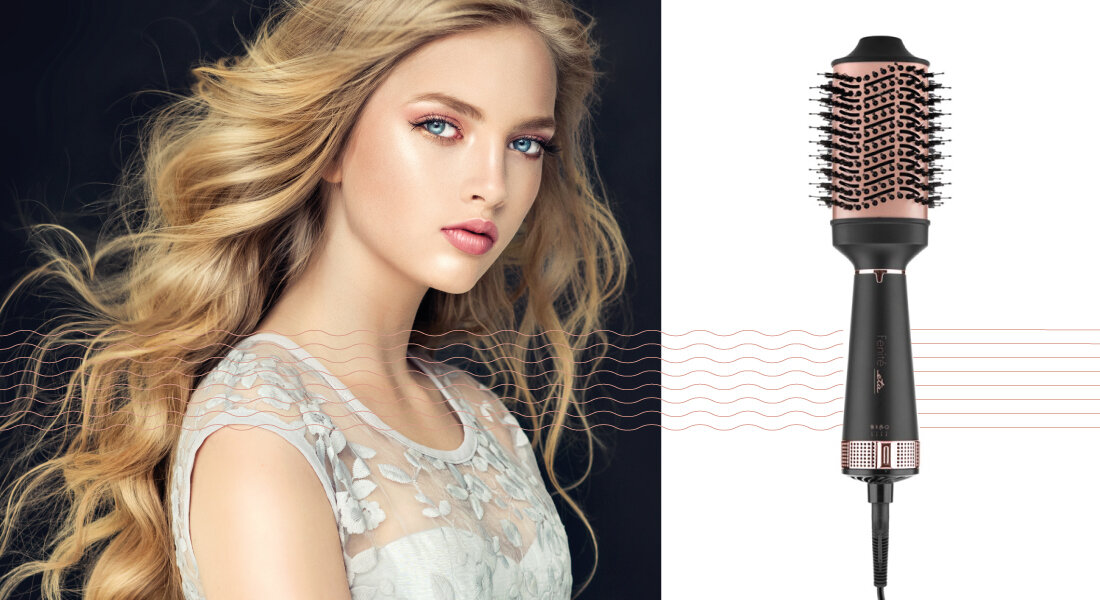 Suszarko-lokówka ETA Fenite ETA932290000 szybkie i skuteczne suszenie włosów, schludnie i estetycznie