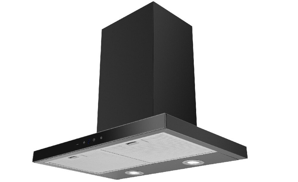 Okap VDB T-Line 60 Czarny LED oświetlenie