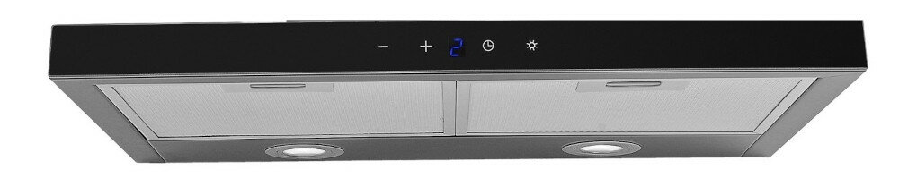 Okap VDB T-Line 60 Czarny sterowanie