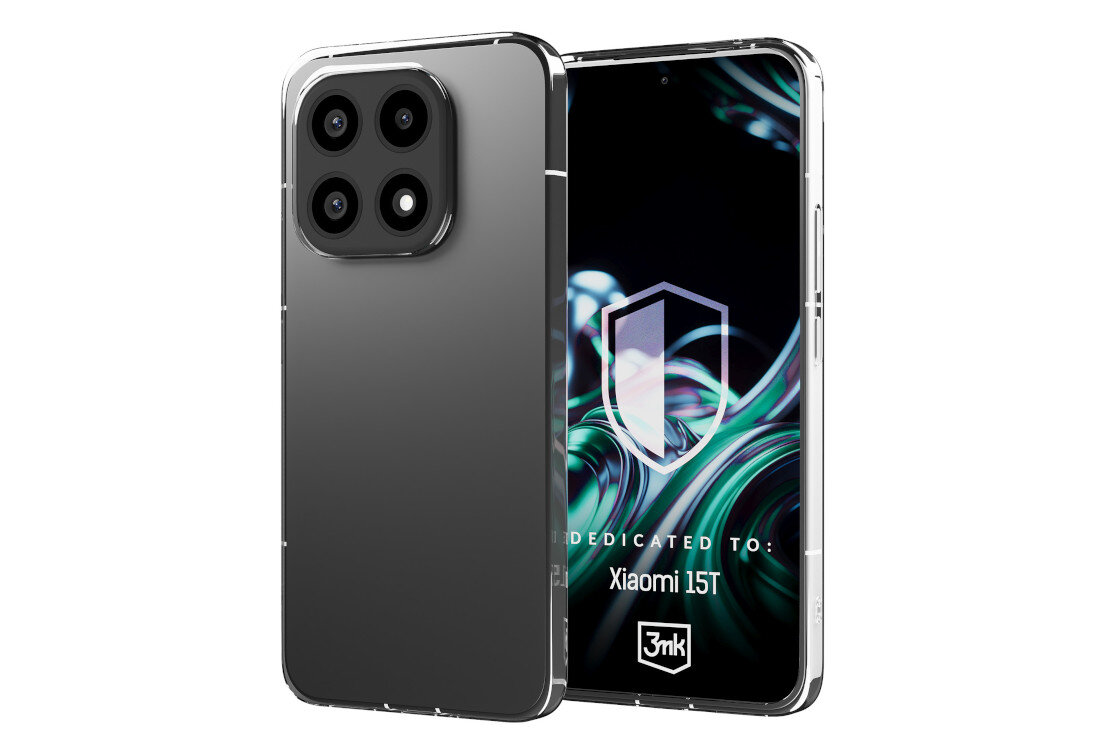 Etui 3MK Clear Case do Xiaomi 15T 5G Przezroczysty Minimalizm w formie, maksymalna ochrona