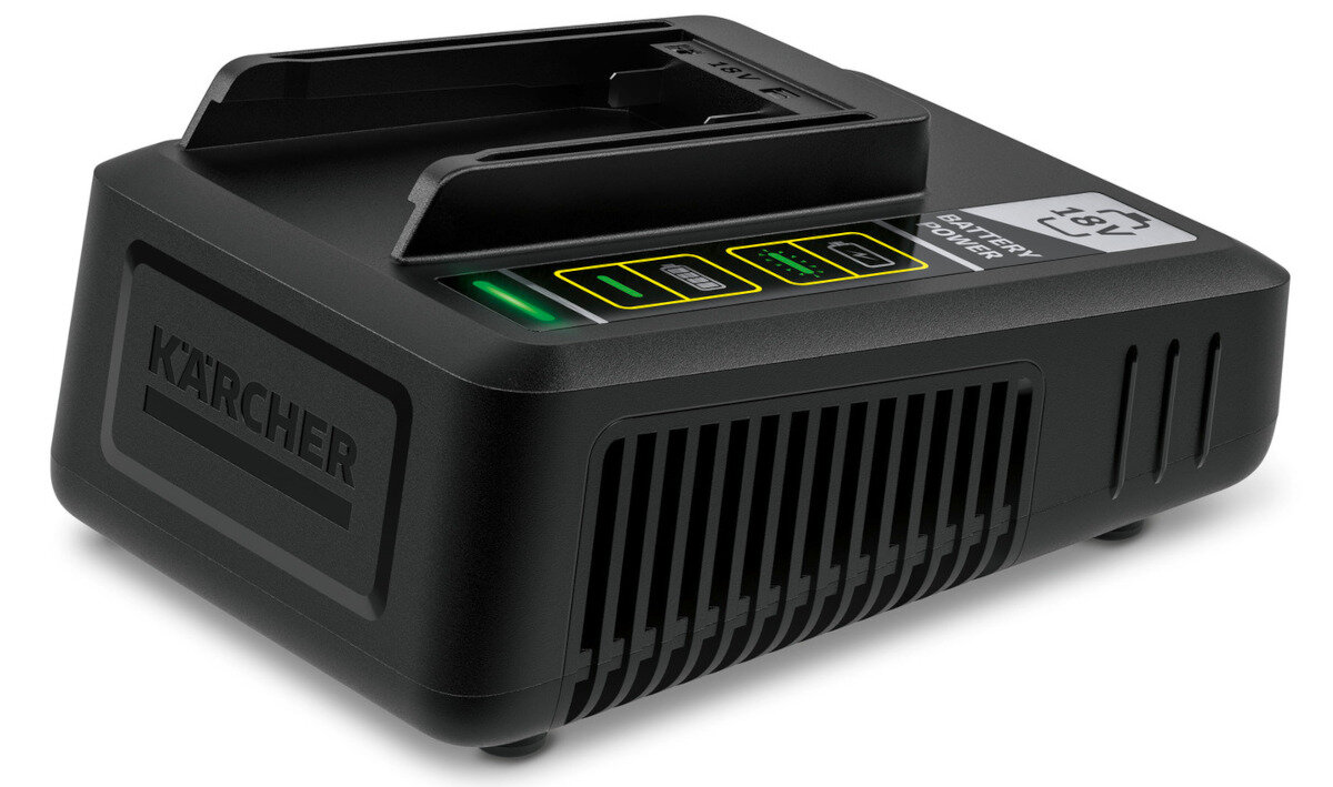 Ladowarka z akumulatorem KARCHER 2.445-032.0 zawartosc opakowania