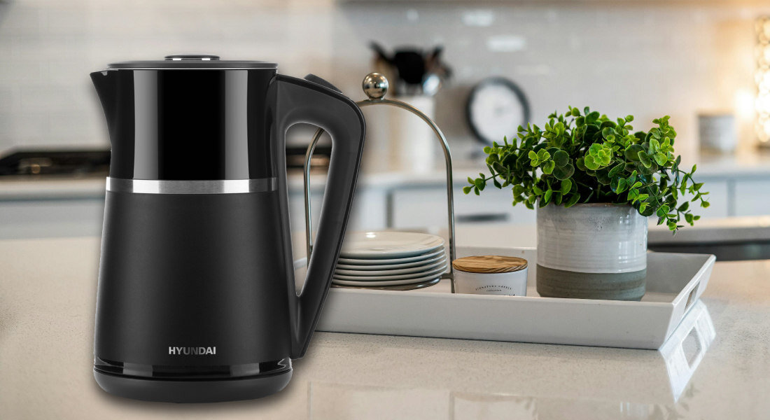 Czajnik HYUNDAI VK309 moc pojemność estetyka wygoda bezpieczeństwo użytkowanie korzystanie
