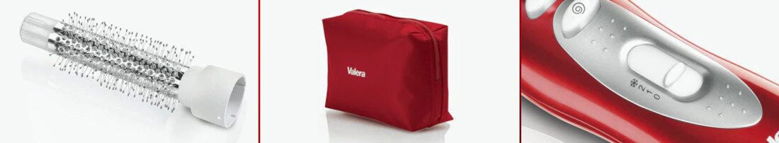 Suszarko-lokówka VALERA Turbo Style 1000 Tourmaline 603.01B negatywne jony zdrowe włosy połysk Trzy ustawienia prędkości nawiew Przycisk Cool dostosowanie praca fryzury