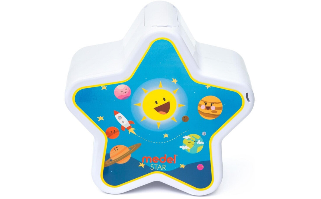 Inhalator nebulizator pneumatyczny MEDEL Baby Star 0.4 ml/min Ekonomiczny tryb pracy czas pracy mozliwosci uzytkownanie przeznaczenie choroby astma przeziebienie