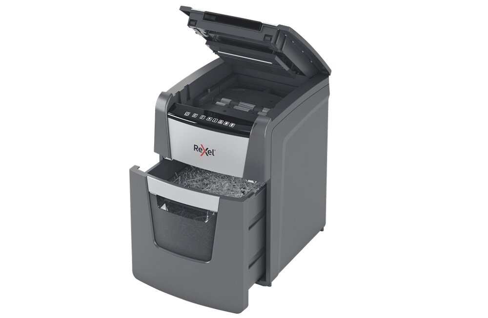 Niszczarka REXEL Optimum AutoFeed 100M - Pojemny kosz