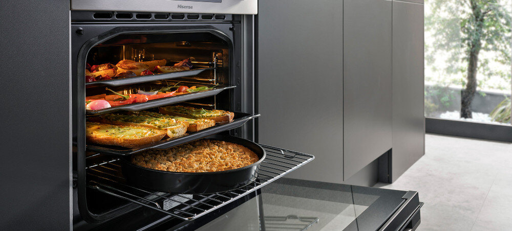 KUCHNIA HISENSE HKS5D70XMPF pojemność maksymalna zabudowa ułatwianie 70 litrów