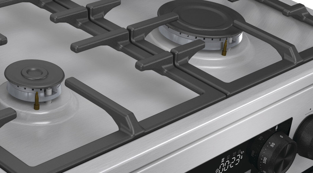 KUCHNIA HISENSE HKS5D70XMPF plyta gazowa wydajność precyzja sterowanie